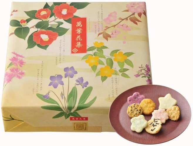 Summer Fsune Sanshu Soho Homepo Sanshu Seika Manya Collection Assorted Rice Confectionery Senkei Greeting Greeting Greeting Souvenir Gift Individually Wrapped (Summer Approx. 50 Sheets) | 個包装 包装済 手土産 お中元 贈答 贈り物 夏ギフト