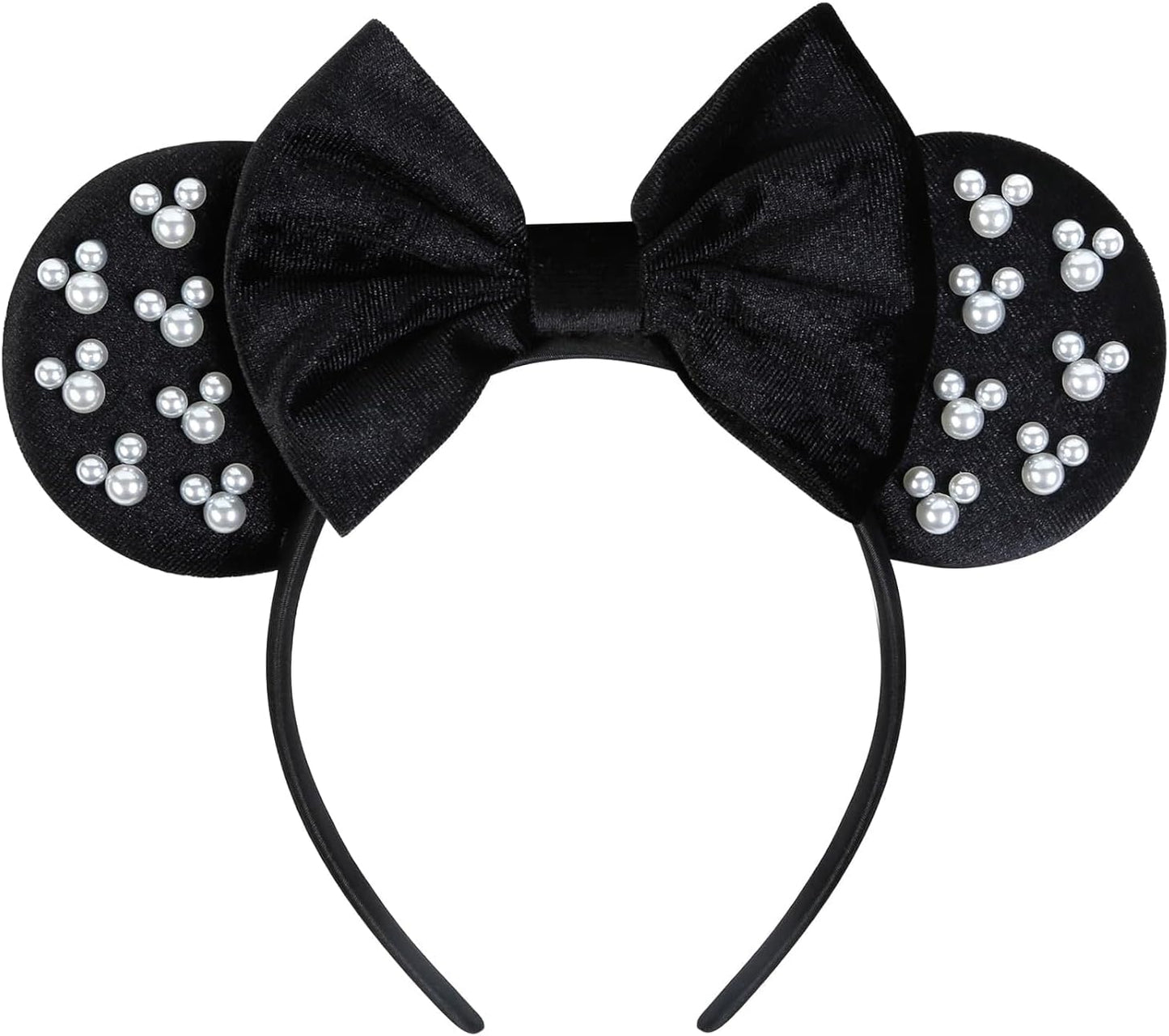 DRESHOW Mouse Ears Bow Sequins Party Decoration Cosplay Costume for Girls and Women