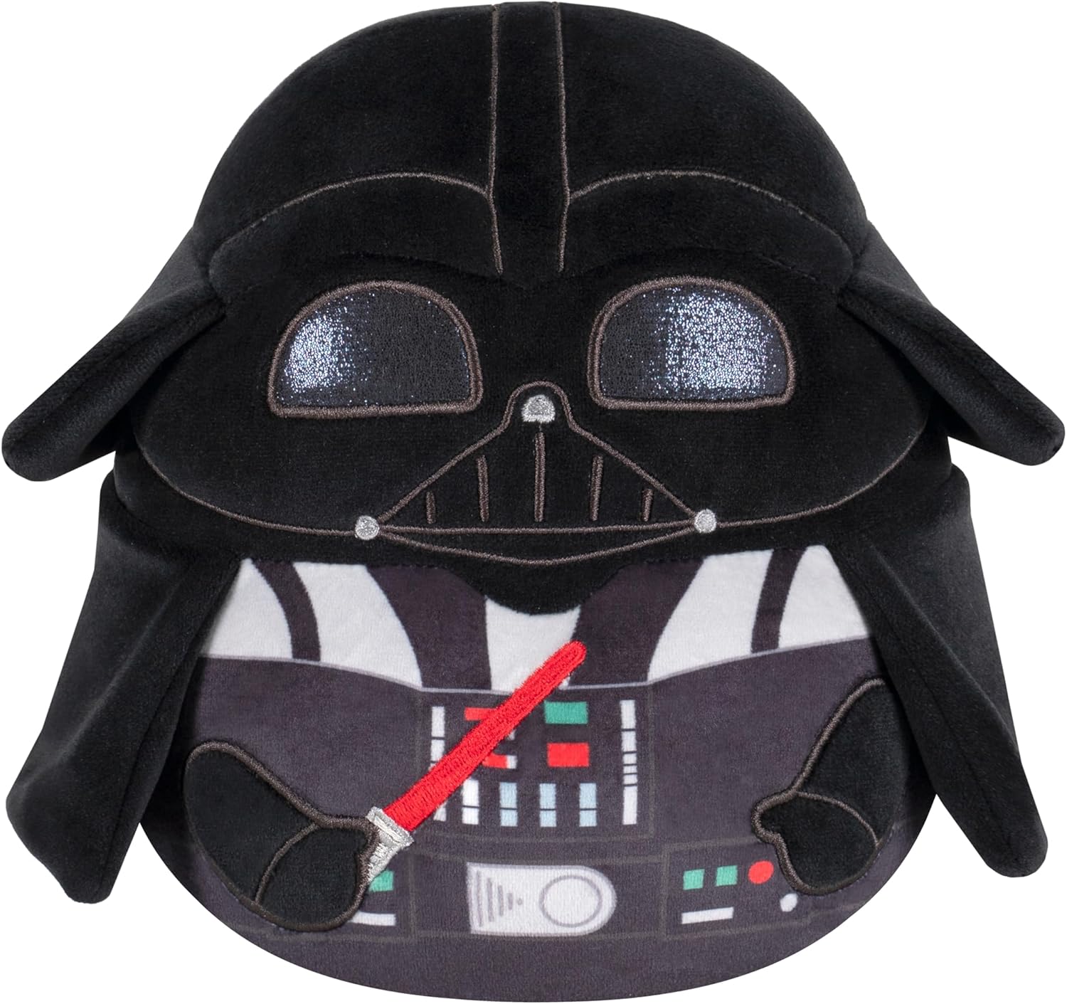 Squishmallows Peluche original de Darth Vader de Star Wars de 8 pulgadas (pequeño)