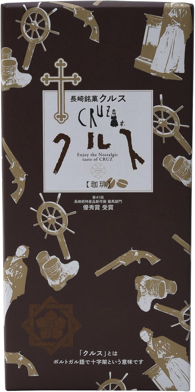 Obama Shokuryō Nagasaki Famous Confection Cruz Coffee 12 pieces