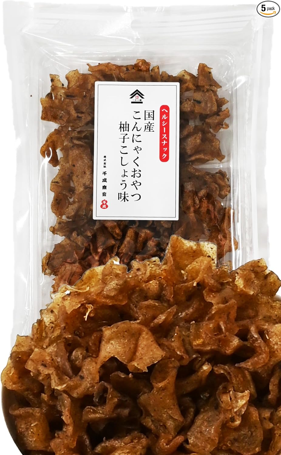 Official Tsumamikura Domestic Konjac Snack Sweet Soy Sauce Flavor 90g x 5 [Japanese Konjac Jerky (Preservative-Free)] Alcoholic Snack Delicacy (For those looking for a healthy, non-fattening snack