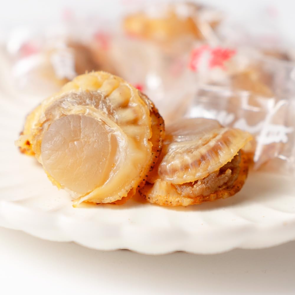 Souvenir, Soft Delicates, Iso-Ware Scallops, 8 Pieces, Hokkaido, Scallop Snacks, Sample Sake, Point Digestion, Scallop, Gourmet Souvenir, Iso-Ware Scallop x 3 Bags)
