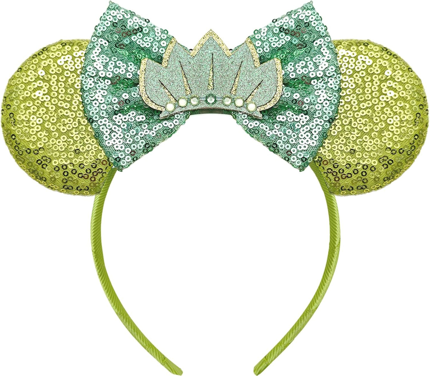 Diadema de Orejas de Ratón Hecho a Mano, Orejas del Mejor Día de la Historia para Fiesta, Viaje, Parques, CospLay, Esenciales (Mejor Día de la Historia - Rosa)