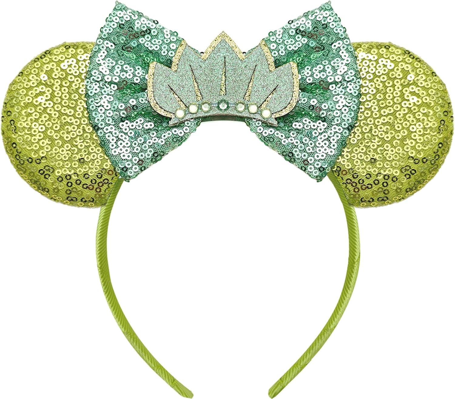 Diadema de Orejas de Ratón Hecho a Mano, Orejas del Mejor Día de la Historia para Fiesta, Viaje, Parques, CospLay, Esenciales (Mejor Día de la Historia - Rosa)