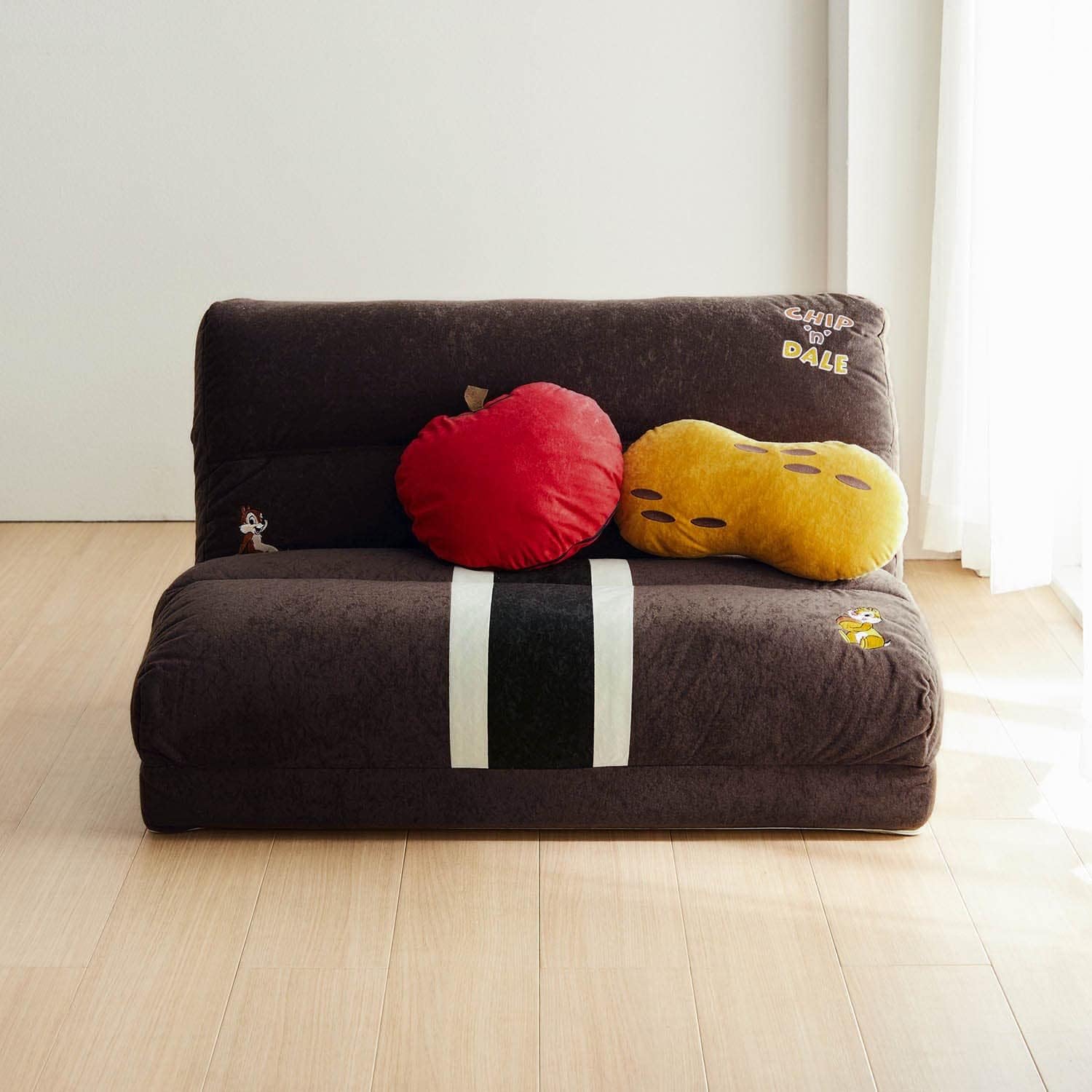 BELLE MAISON Disney Sofa Bed 4-Way Motif-Shaped Cushion with Blanket, Toy Story Sofa Bed