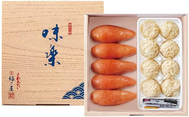 SR-50M Karashi Mentai Banbo Ikashumai Omaru Set (8 Pieces) Fukusaya Spicy Cod Roe, Mentaiko, Mentaiko, Ochugen (Thank You)