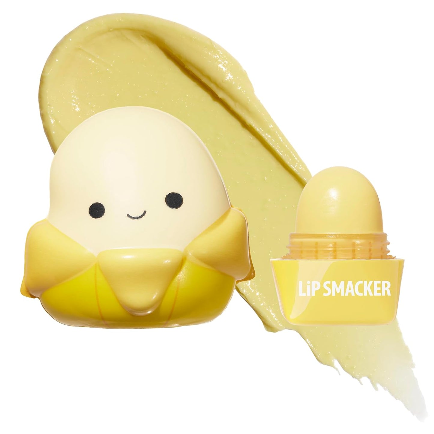 Lip Smacker Squishmallows - Bálsamo labial hidratante, divertido y suave y esponjoso, parte superior coleccionable, hidrata y suaviza - Patty
