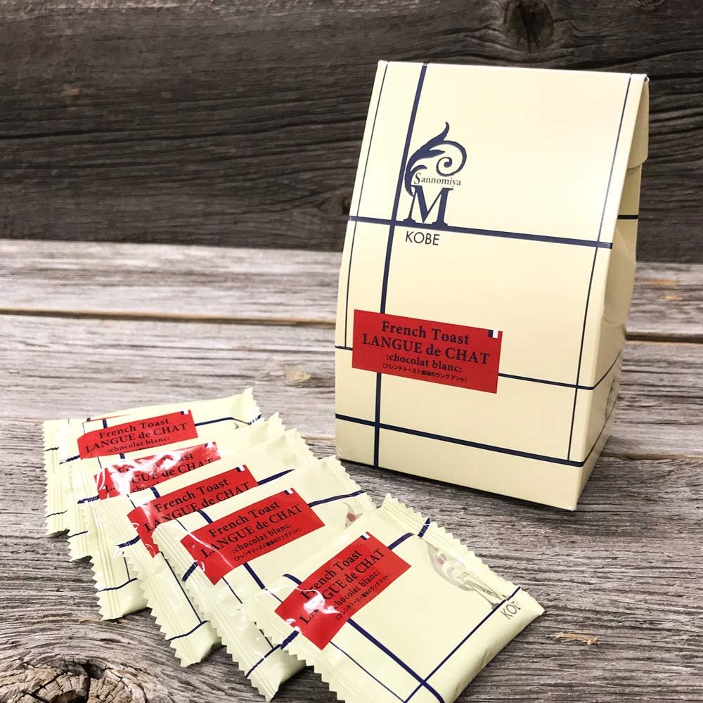 Kondi Tri Kobe Langdosha French Toast, Pack of 10, Father's Day, Summer Gift, Kobe Souvenir, Popular, Cookies, Individually Wrapped, Kobe Souvenir, Gift, Present, Candy [Light Crispy Maple Scented]