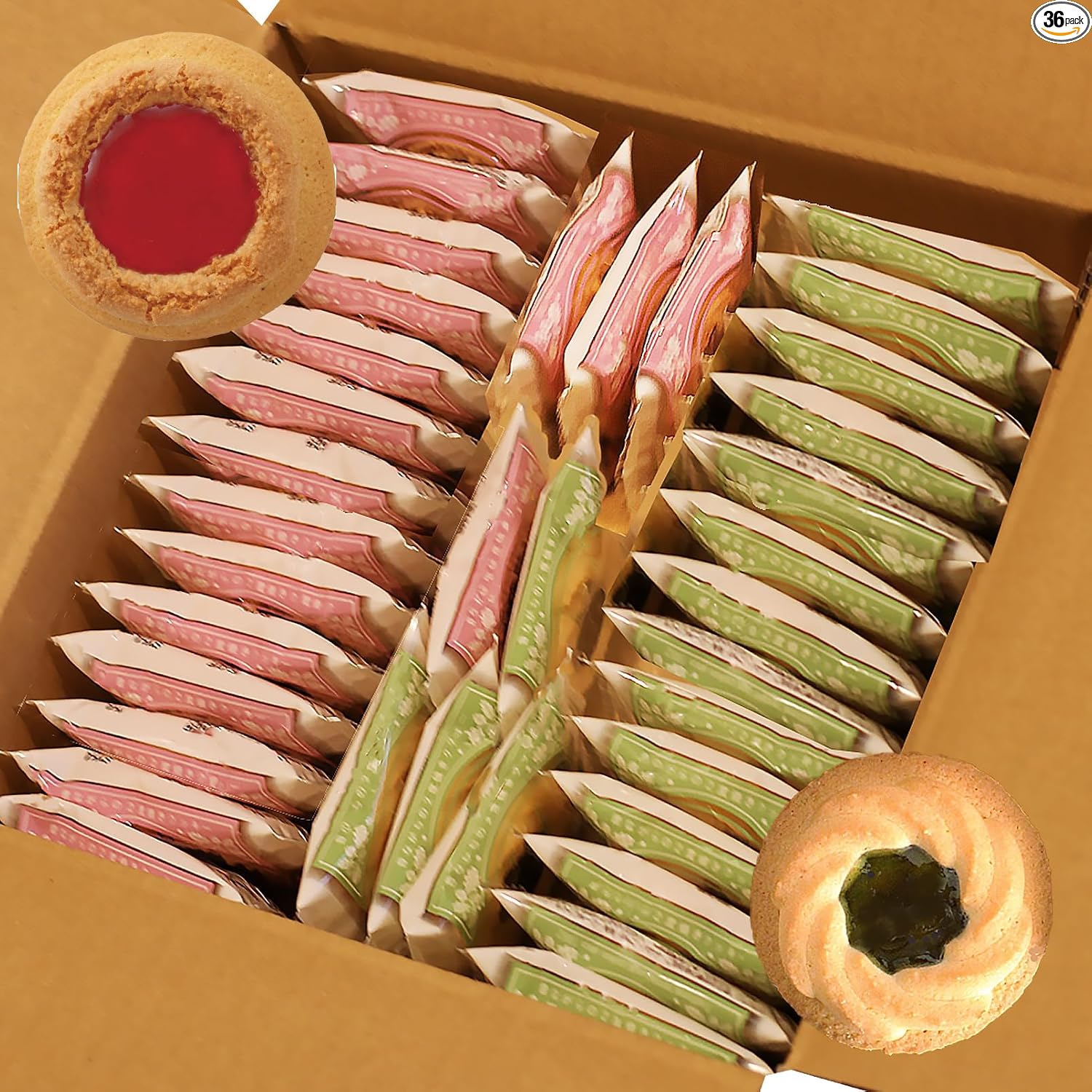 【三丁目の菓子工房】Traditional Double-Baked Cookies (Russian Cake) (6 types, 24 pieces)