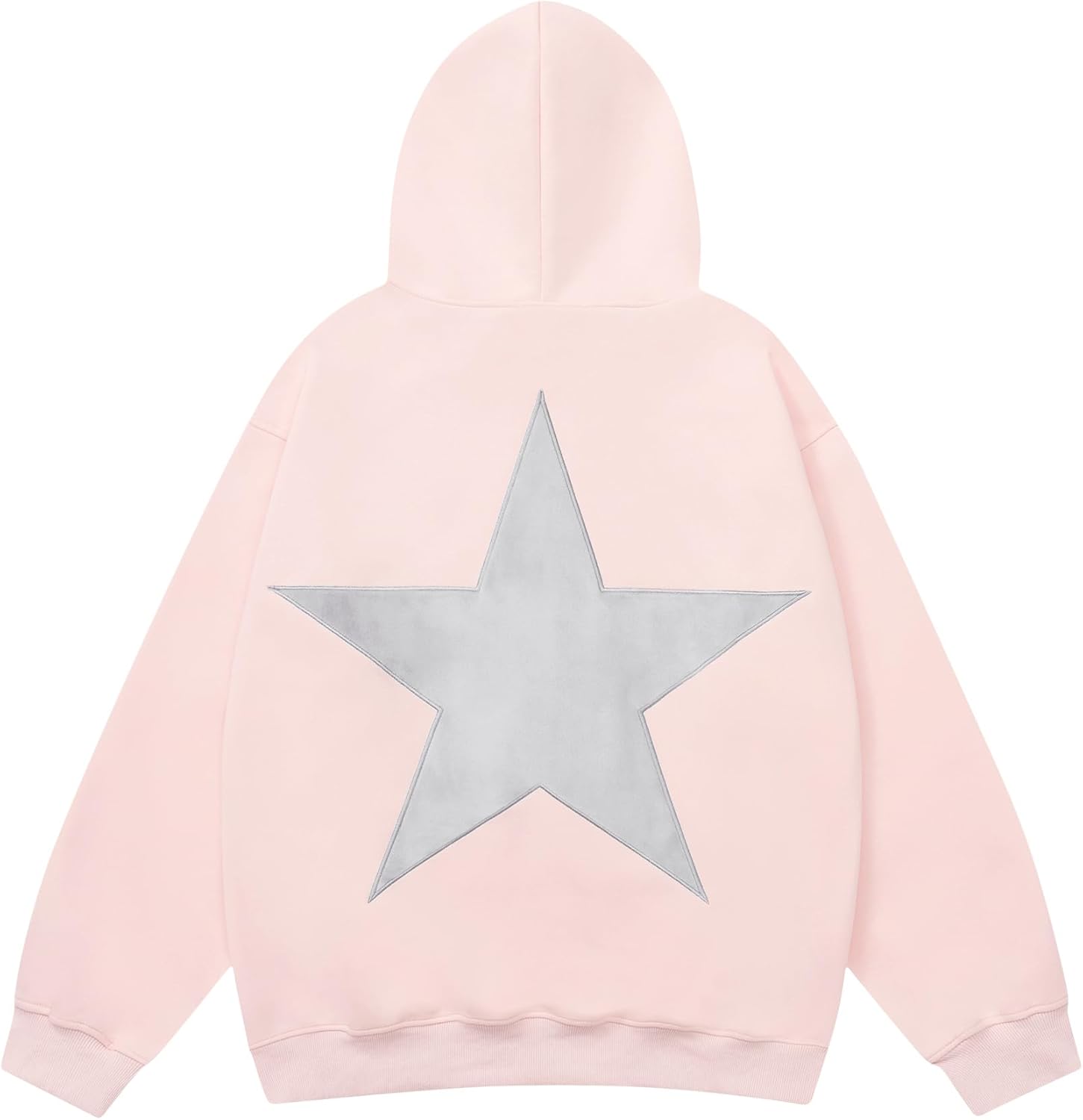 Aelfric Eden Sudaderas con capucha de estrellas Y2k de gran tamaño con estampado gráfico estilo 90s con cuello redondo de manga larga sudaderas con capucha estilo Pullover