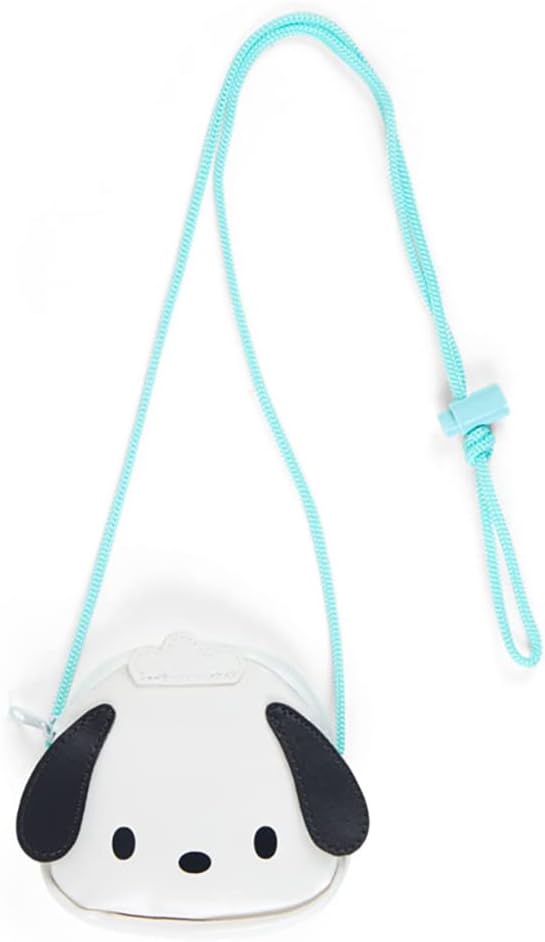 Sanrio (SANRIO) Sanrio Coin Case with Rope Kuromi Kuromi-chan kuromi Coin Case・Pass Case Character 5.3 x 1.2 x 4.3 inches (13.4 x 3 x 11 cm) 765902 SANRIO