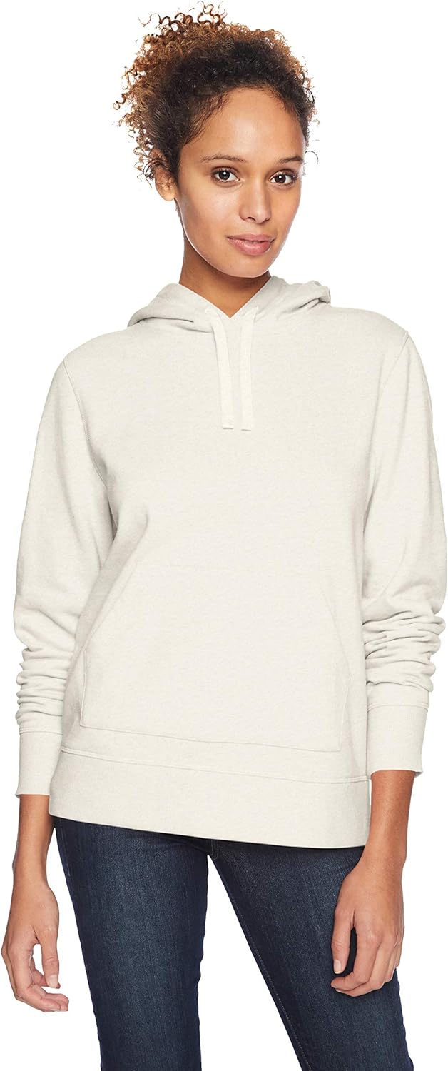 Essentials Sudadera con capucha, de vellón, para mujer