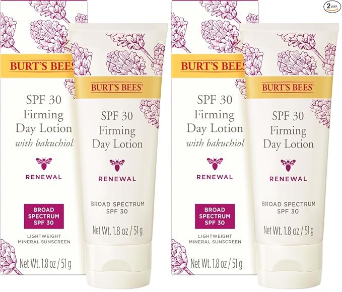 Burt's Bees Renewal Firming Eye Cream With Natural Retinol Alternative, Reduces Appearance of Lines, Wrinkles, Under-Eye Circles and Crow's Feet, 99 Percent Natural Origin Skin Care, 0.5 oz. Bottle