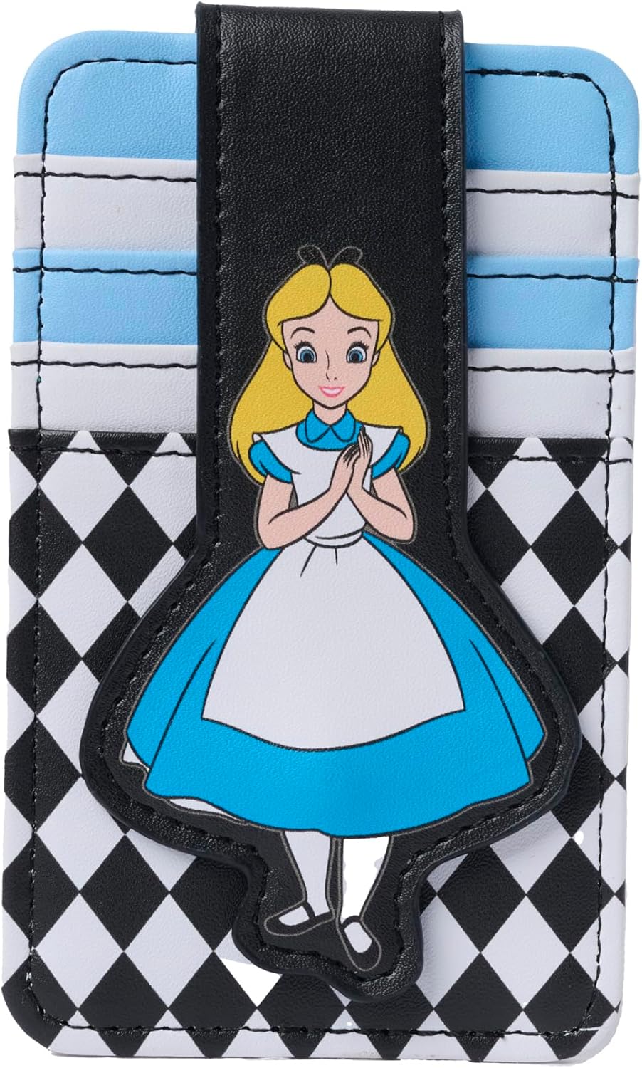 Disney Tarjetero para mujer, delgada, compacta, cartera, crédito, pequeño viaje a presión, Tigger Naranja, Tarjetero