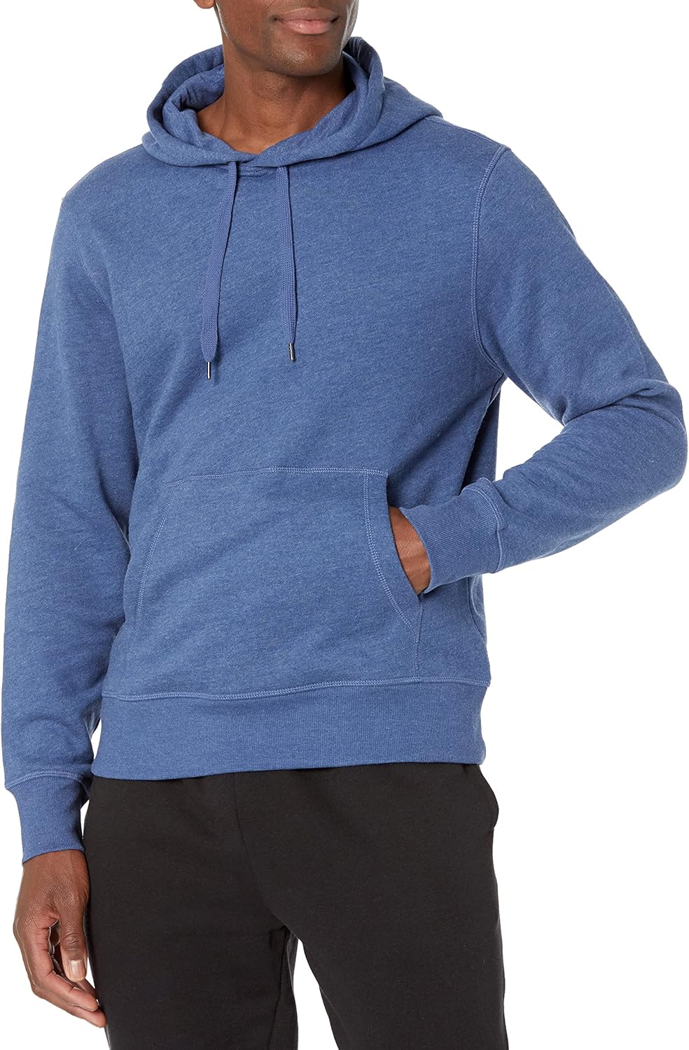 Essentials Sudadera de vellón con capucha para hombre (disponible en tallas para hombres grandes y altos)
