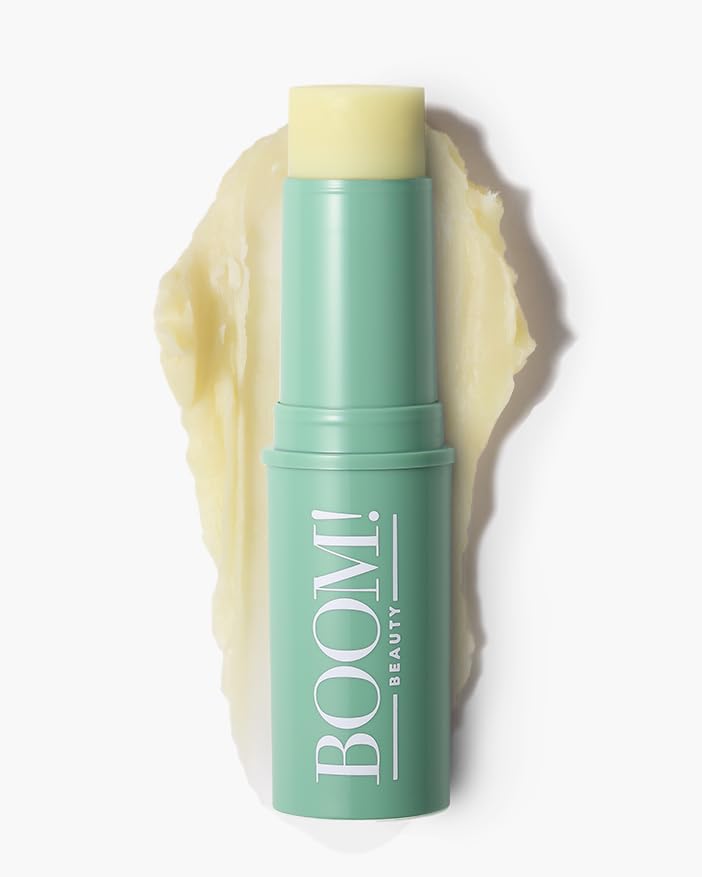 Barra y lápiz labial Boomstick Golden Peach® Warm Coral-Peach Blush | Multistick, vegano, maquillaje para mujeres mayores, piel madura, por Cindy Joseph