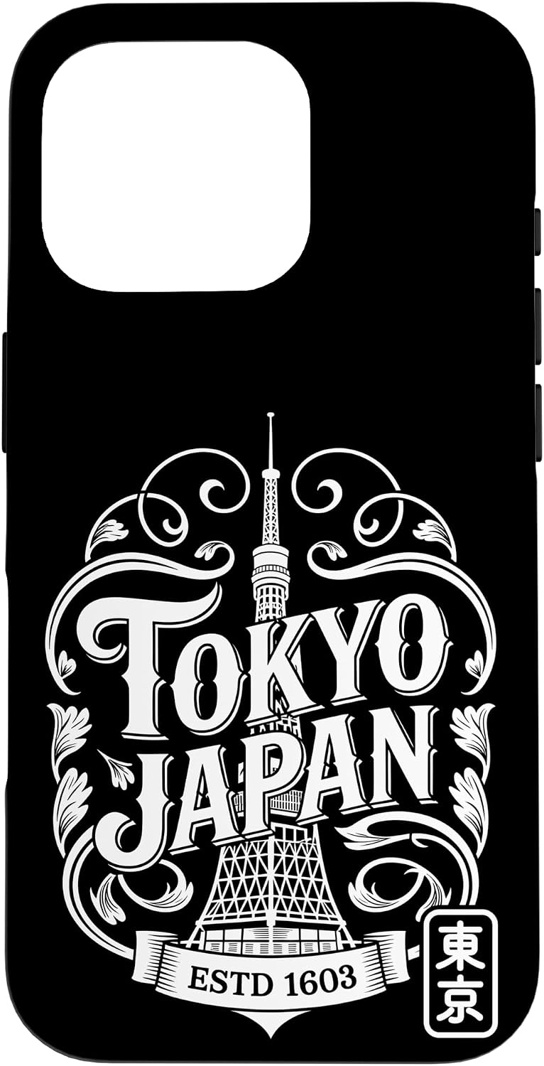 東京タワージャパン ヴィンテージ 旅行 アニメ 漢字 お土産 スマホケース iPhone 17 用