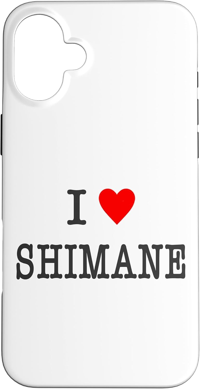 アイラブ・SHIMANE 島根（I Love ハート）【47都道府県】JIMO-T ジモティ お土産 プレゼント 面白 スマホケース iPhone 15 Plus 用