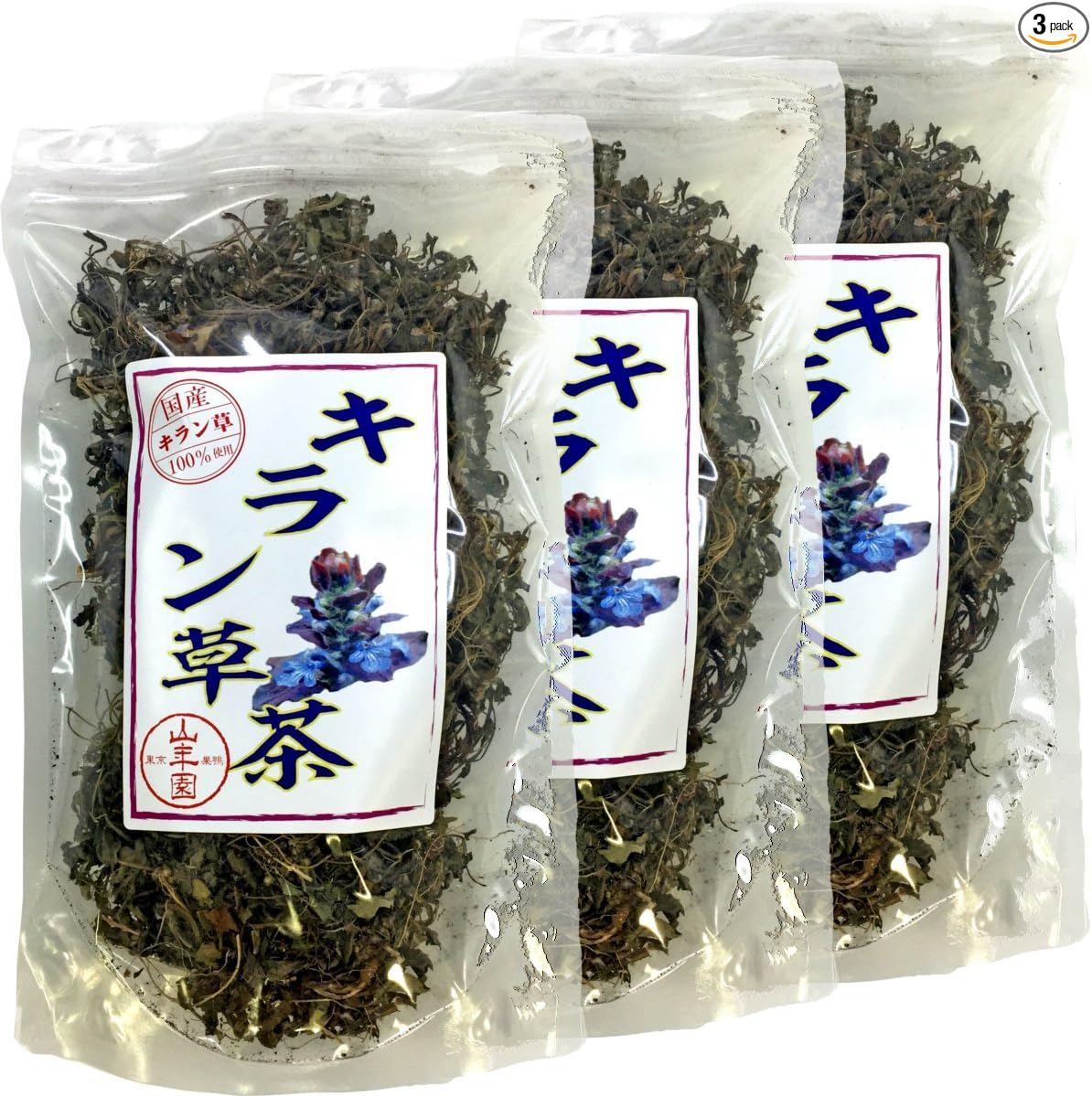[100% Made in Japan] Kiran Grass Tea, Pesticide-free, 70 g, Miyazaki Prefecture Sugamo Tea House Sannenen