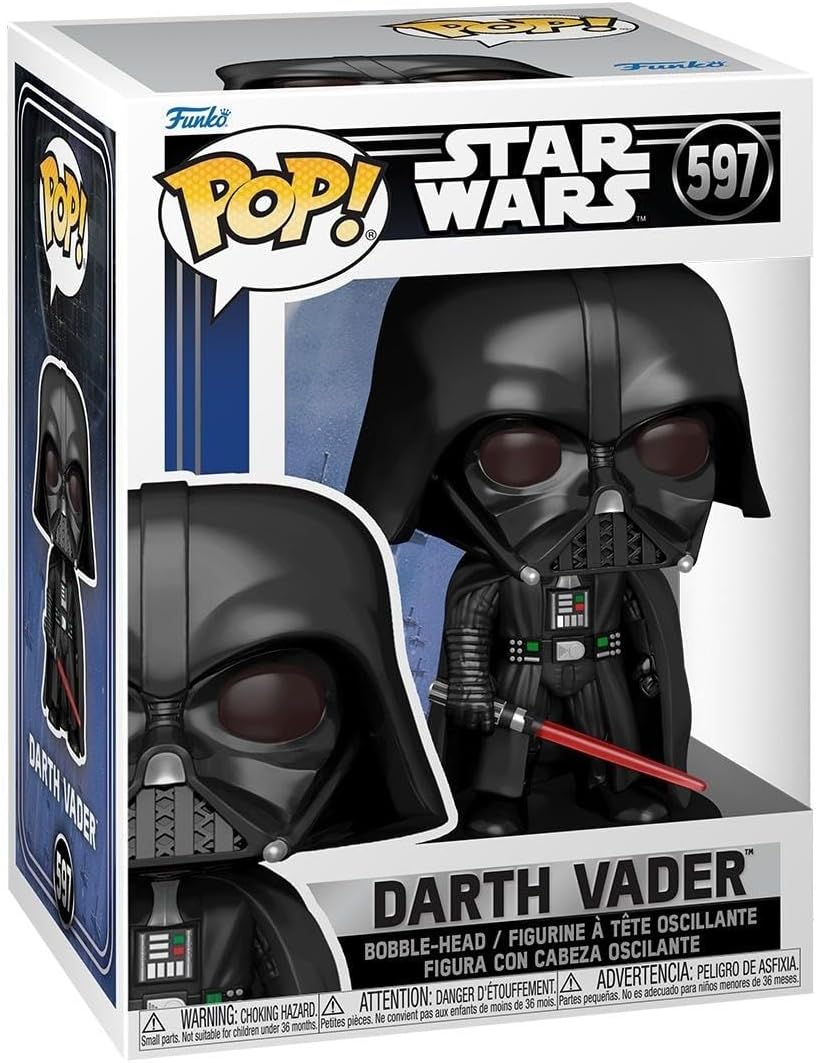 Funko Pop Star Wars: Star Wars New Classics - Darth Vader - Figura de vinilo coleccionable - Idea de regalo - Producto oficial - Juguetes para niños y adultos - Fans de la ciencia ficción - Figura