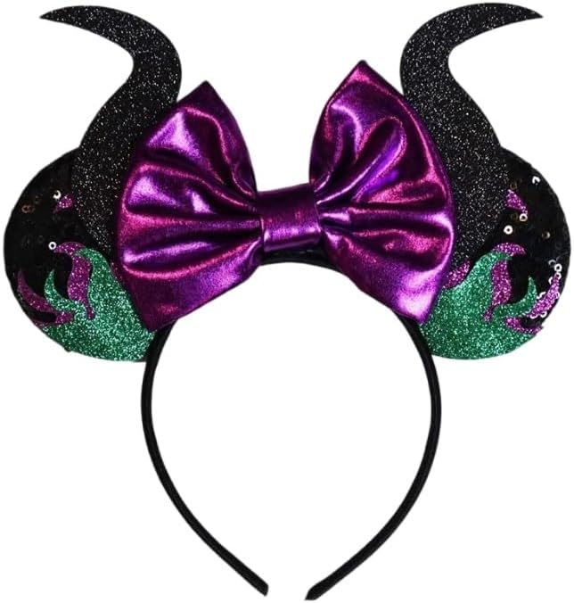 Evil Mouse Ears Headband for Halloween Cosplay Party