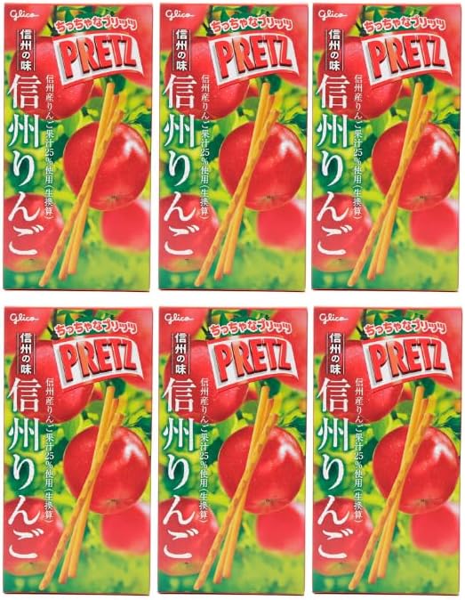 【6 box set】Pretz Kyushu Taste Hakata Mentaiko Individually Wrapped 1 box 23g Japan Taste Journey Tiny Pretz