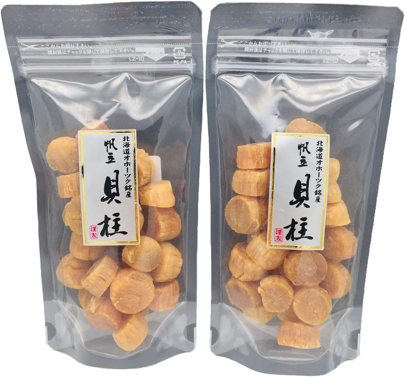 Hokkaido Kaido Scallops, Scallops, Dried Scallops, SA Size 1 (Grade 1), 3.5 oz (100 g)