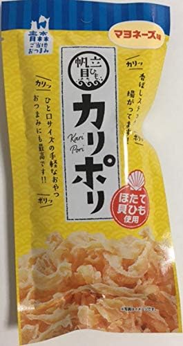 Karipoli Shell Strings Scallop Shell Strings Aomori Local Snack for Drinking at Home Snack (Cheese Flavor)
