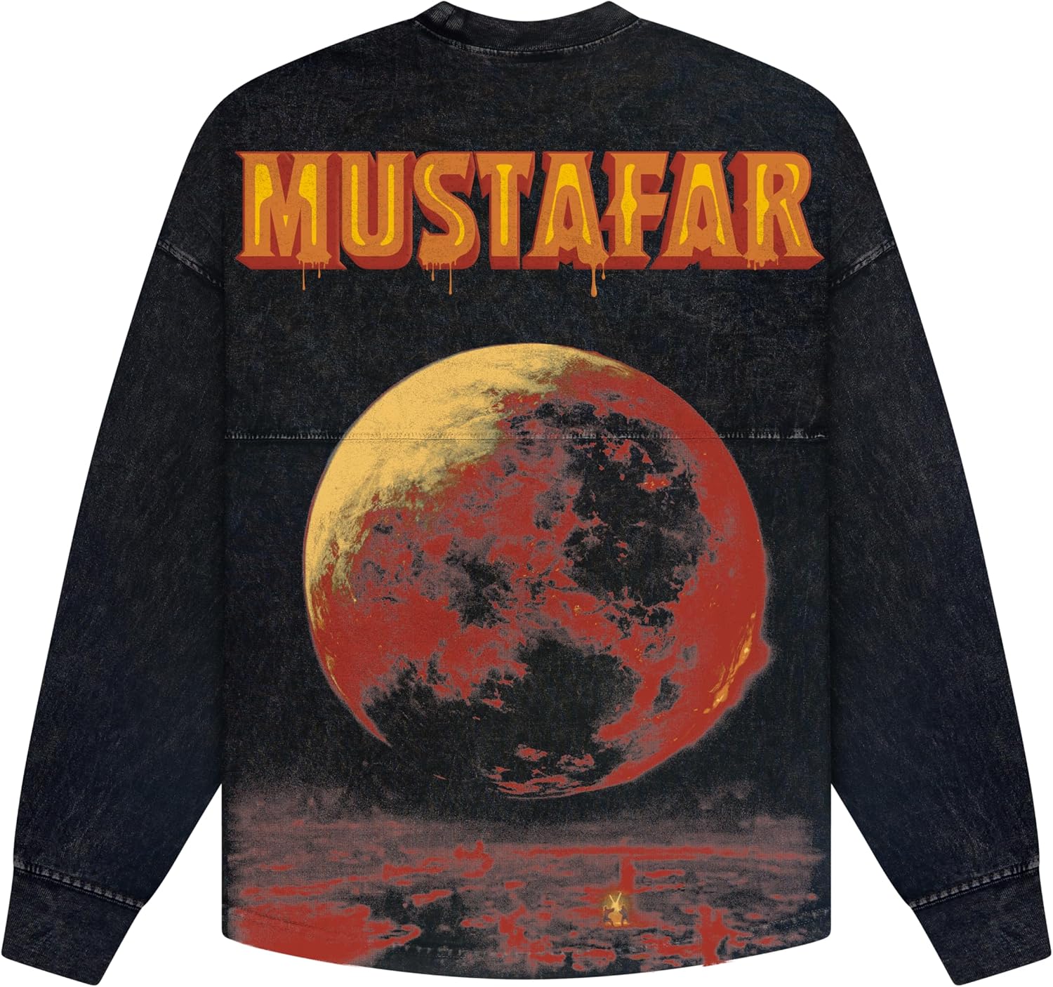 Spirit Jersey STAR WARS, colección oficial de Disney Star Wars, camiseta de manga larga de gran tamaño, unisex, 100% algodón