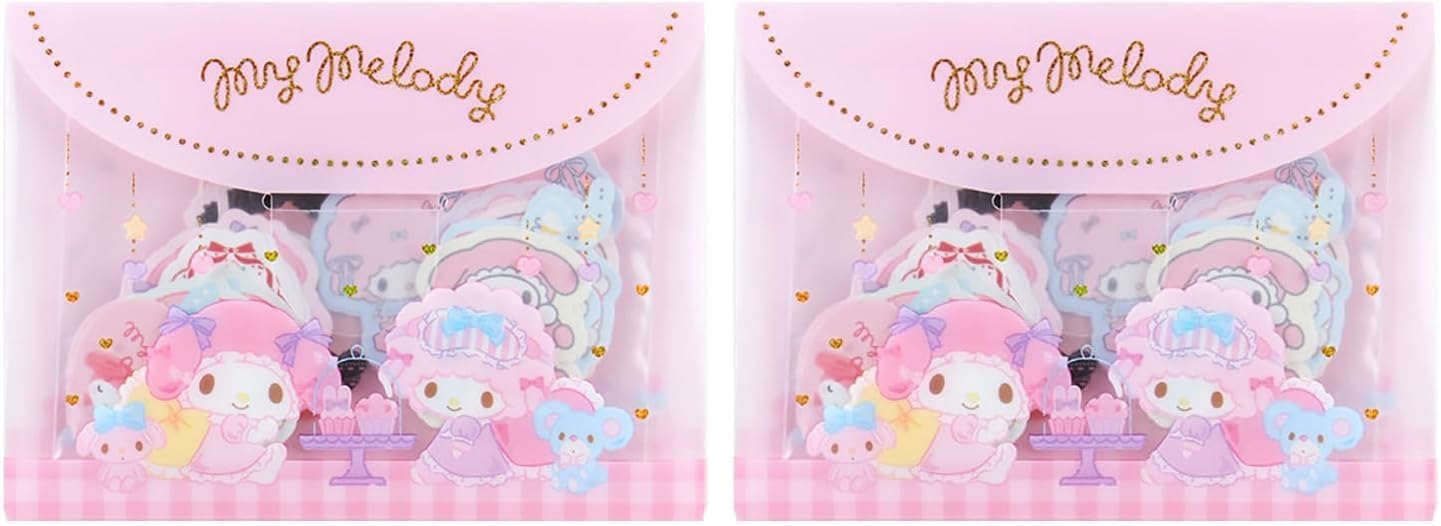 Sanrio 401650 Sanrio Characters Sticker & Case Set
