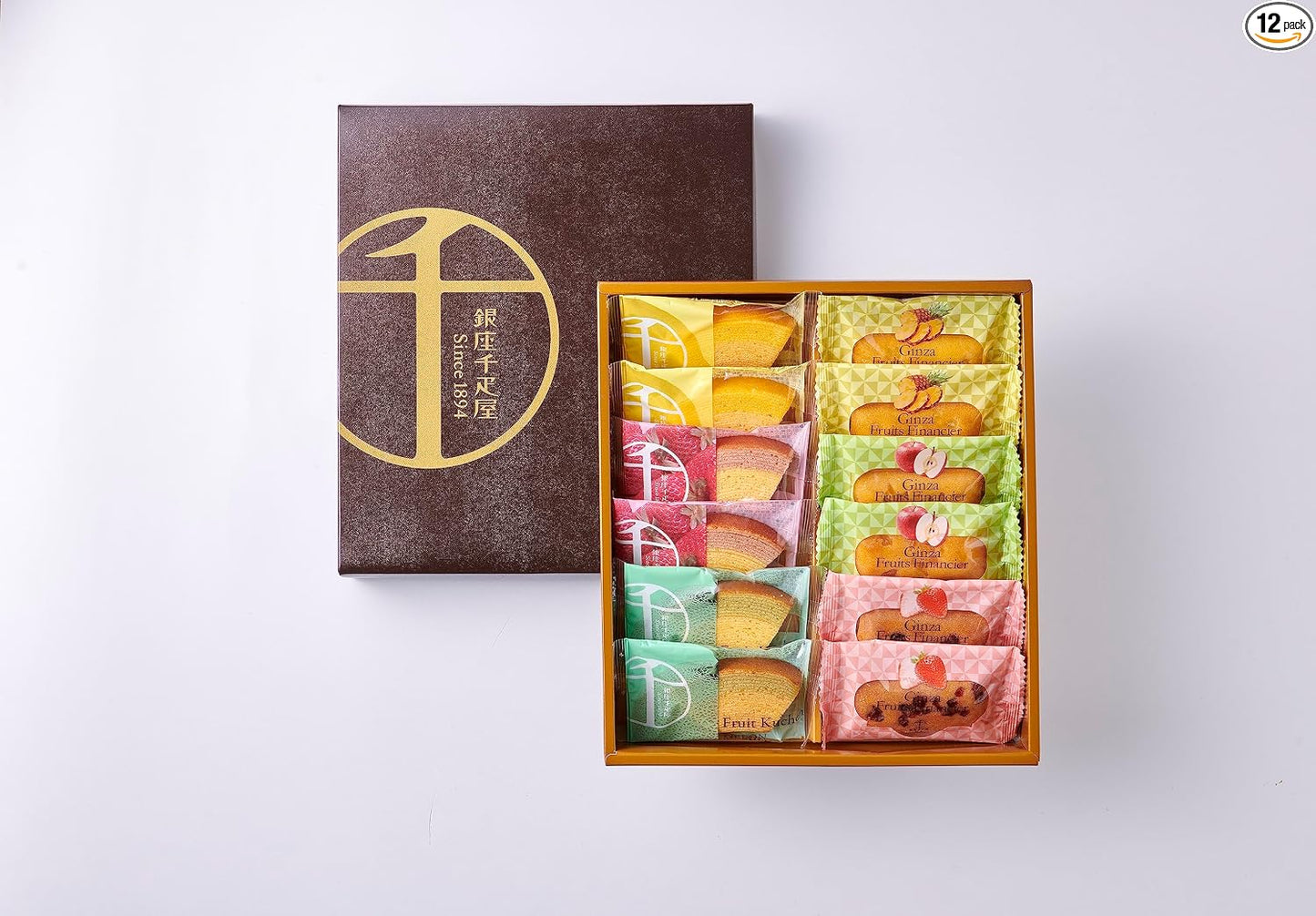 Gift Patisserie Ginza Chibiya Ginza Fruit Kuchen A (8 Pieces)
