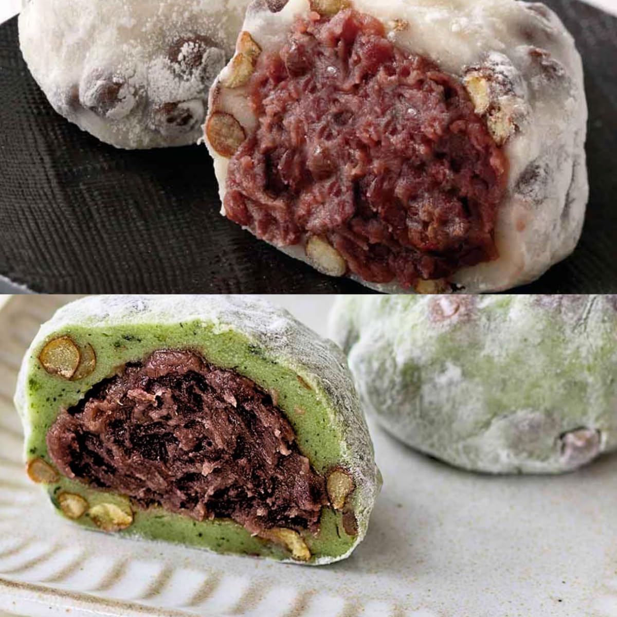As seen on TV. Kamejirushi Official Goororori Bean Daifuku, Low Sweetness, Low Profile Beans, 6 Pieces, Frozen, Daifuku Satisfaction, Chewy Texture, Hokkaido Red Endo Beans, Individually Packaged, Gift, Present