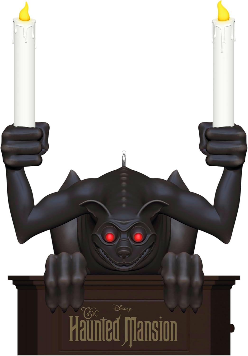 Hallmark Keepsake Adorno de Navidad, colección The Haunted Mansion de Disney, Constance Hatchaway con luz y sonido, regalos para fanáticos de Disney