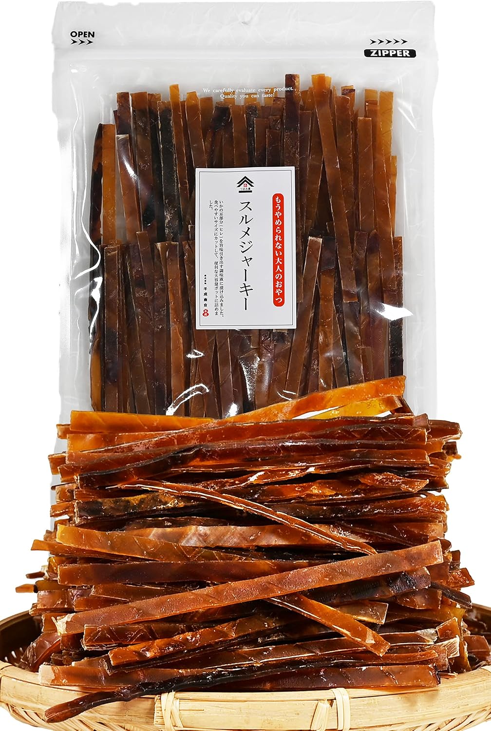 Sumumikura Official Sumame Jerky, For Commercial Use, Slurmajorkey, Squid Jerky, Snacks, Soulmee, Delicious, 21.6 oz (610 g)