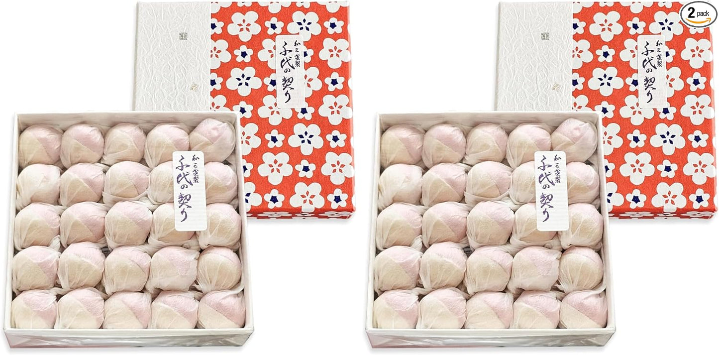 Fukuya Chiyo no Chigiri (1 box) Wasanbon sugar dry confectionery small box 2.1 oz (60 g) 1 piece Celebratory Kyoto confectionery