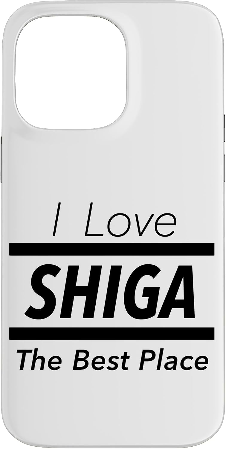 アイラブ・SHIGA 滋賀（I Love）JIMO-T【47都道府県】JIMO-T ジモティ プレゼント お土産 面白い スマホケース iPhone 13 用