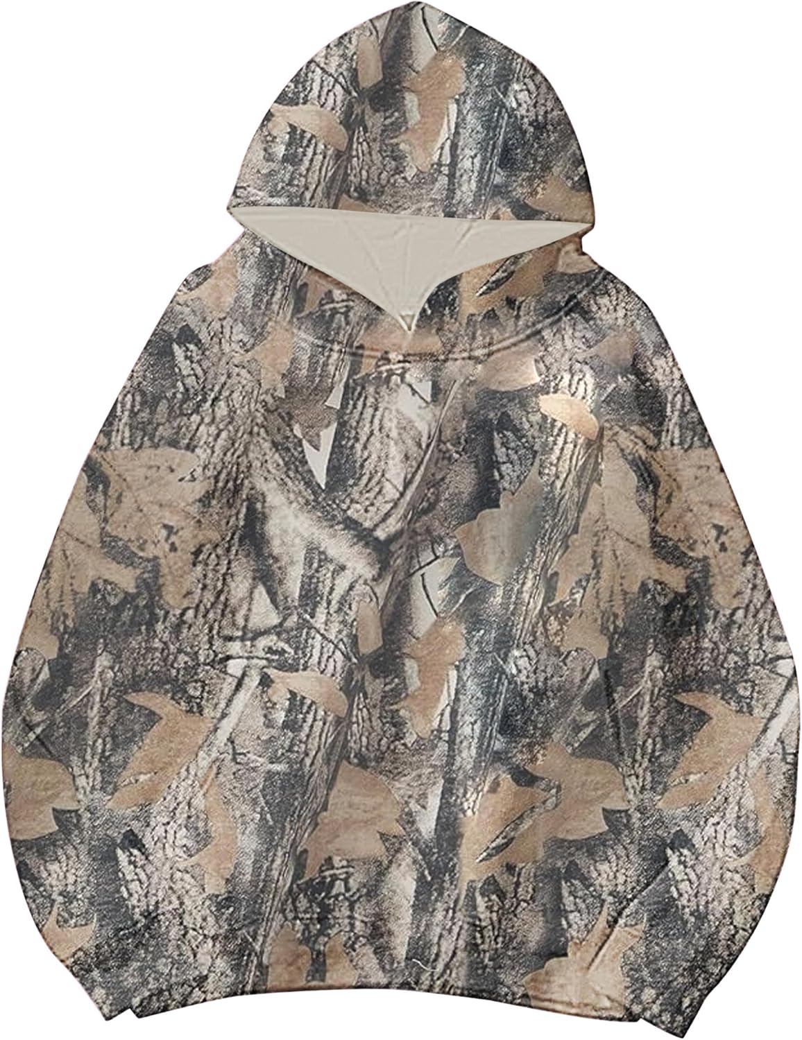 Lauweion - Sudaderas con capucha básicas de forro polar para mujer, con estampado de letras, manga larga, bolsillo canguro, hombros caídos, estilo holgado