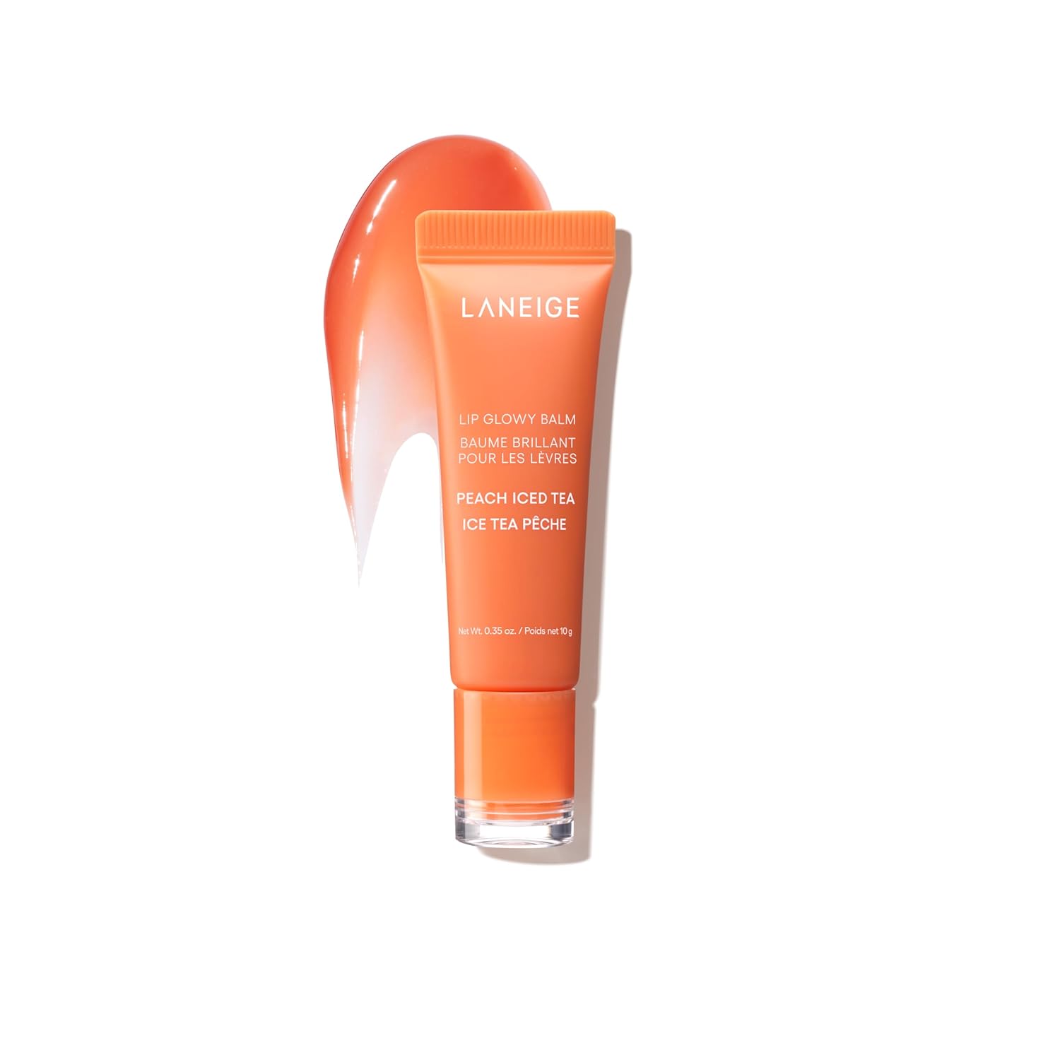 LANEIGE Lip Glowy Balm: Sheer Tinted Lip Treatment Balm Tube with Shea & Murumuru Butters for Hydrating, Moisturizing, Glossy, Non-Sticky Shine, Berry | Korean Skin Care