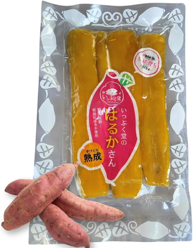 Chiba Prefecture Red Haruka Dried Potato, 3.5 oz (100 g), 3 Bags