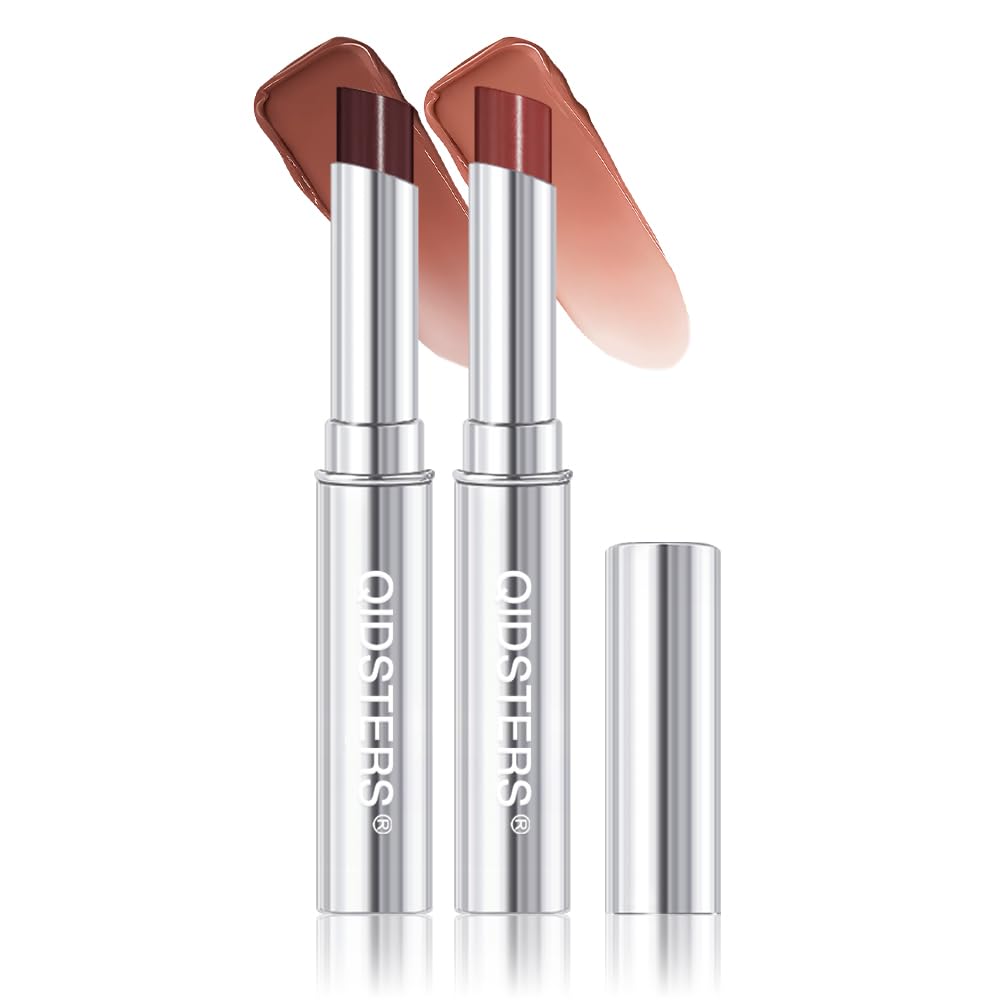 Honey Lipstick - Bálsamo labial tintado, mancha labial hidratante transparente para todos los tonos de piel (A-2Pcs-07 Mauve+09 Cherry, 2 unidades (paquete de 1))