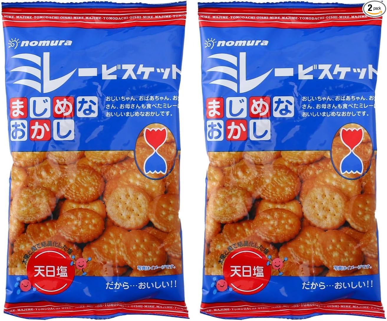 Nomura Roasted Soybean Shop Mirei Biscuit Honest Candy 120g Souvenir from Kochi Prefecture, Japan