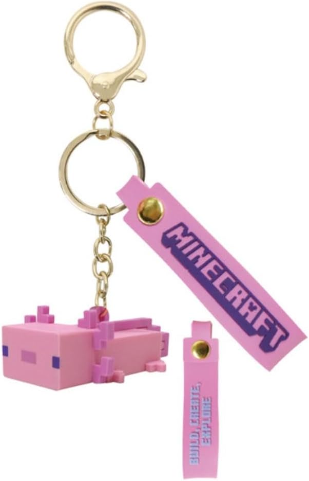 K Company Minecraft Mascot Keychain Alex MCT-MA-AL