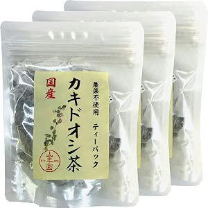 [100% Made in Japan] Kakido Oshi Tea Tea Pack, 0.06 oz (1.5 g) x 20 Packs, Made in Miyazaki Prefecture, Pesticide-free, Caffeinated Sugamo Tea House Yamanenen