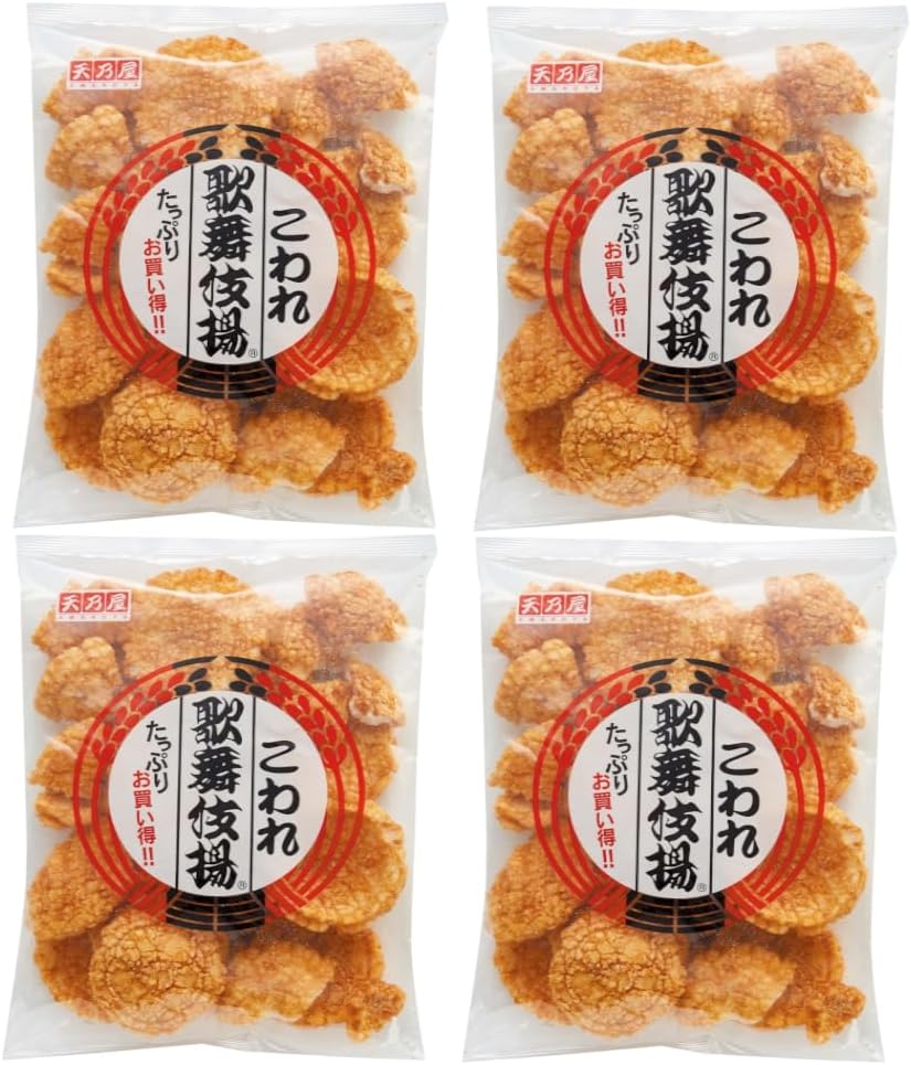 Amanoya Kowa Kabuki Fry 6.3 oz (180 g) x 4 Bags