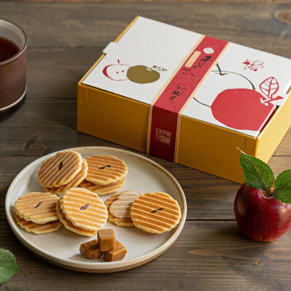 Kogetsu Hime Senju Crackers Organic Hojicha 12pcs / Kyoto Japanese Sweets Gift for Year-End Gratification, Thank You, Celebration, Return Gift, Offering, Confectionery