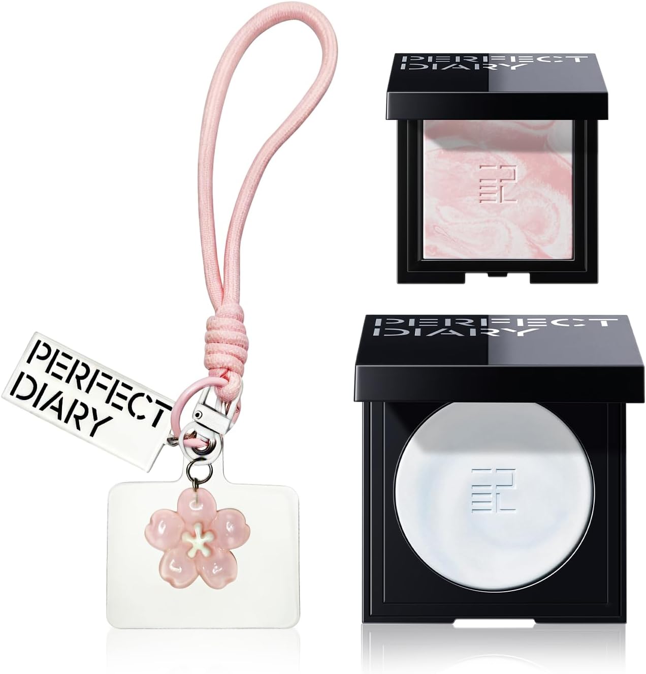 [LIPS Specialty Award Winner - Setink Powder] PERFECT DIARY Perfect Diary Translucent Blue Ring Setting Powder (Blue, 0.4 oz (10 g)