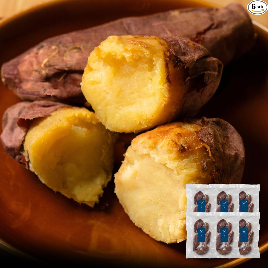 Satsumarche Kagoshima, Shushuku Frozen Potatoes, Red Haruka, Direct from Origin: Additives, 2.2 lbs (1 kg) (1.1 oz (500 g) x 2 Bags), No Sugar, Netori, Beeharuka, Sweet Potatoes, Commercial Use, Baby