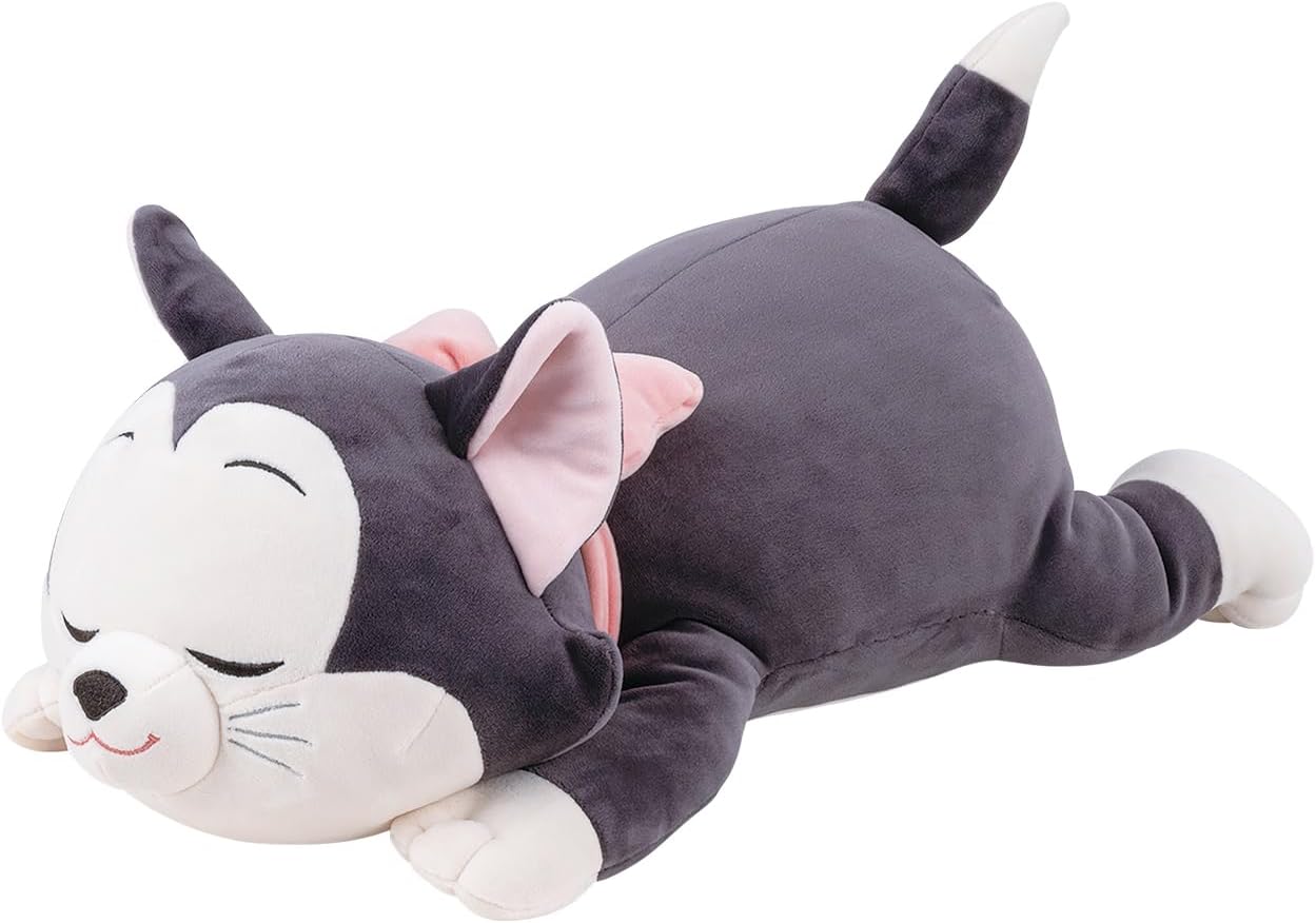 Liv Heart 80106-21 Disney Mochi Hug Body Pillow, Fluffy, Cuddly, Marie, Size L, Length: Approx. 15.7 in (40 cm)