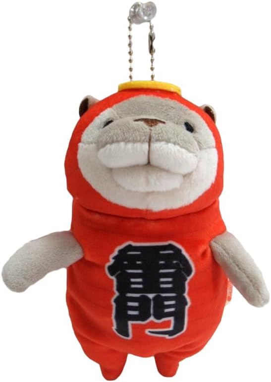 Morisaka Global Local Mochi Otter Tokyo Tower Mini Brown, Plushie, Stuffed Animal, 2.8 x 2 x 5.9 inches (7 x 5 x 15 cm), Souvenir, Asakusa, Tokyo, Japan, Tourist Attraction, Travel, Comfort, Soft