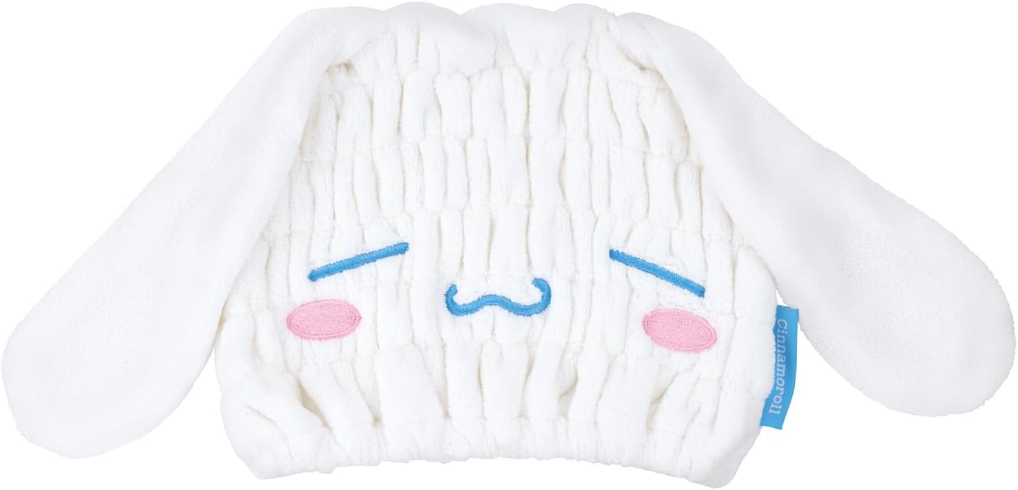 Skater TOC11-A Sanrio Cinnamoroll Absorbent and Quick Drying Towel Cap for Boys and Girls